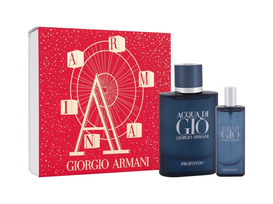 Giorgio Armani Acqua di Gio Profondo Woda Perfumowana 75ml Zestaw Giorgio Armani