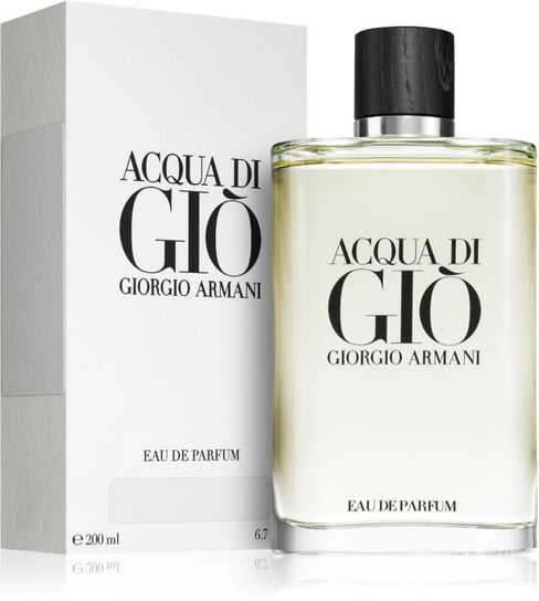Giorgio Armani Acqua di Gio woda perfumowana 200ml dla Panów Giorgio Armani