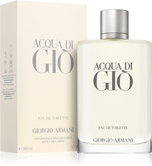 Giorgio Armani, Acqua Di Gio, woda toaletowa, 200 ml Giorgio Armani