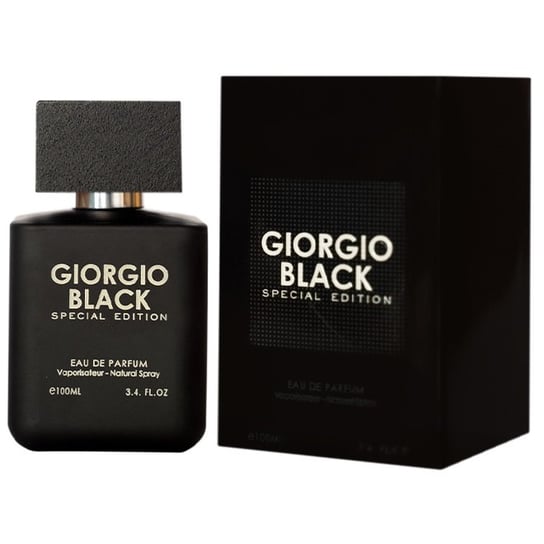 Giorgio Armani, Black Special Edition For Men, woda perfumowana, 100 ml Giorgio Armani