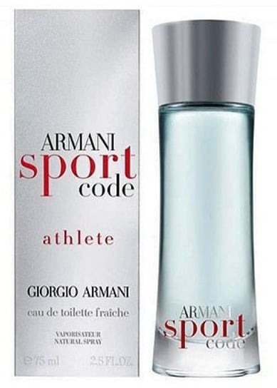 Giorgio Armani, Code Sport Athlete, woda toaletowa, 75 ml Giorgio Armani