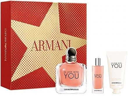 Giorgio Armani, In Love With You, zestaw kosmetyków, 3 szt. Giorgio Armani