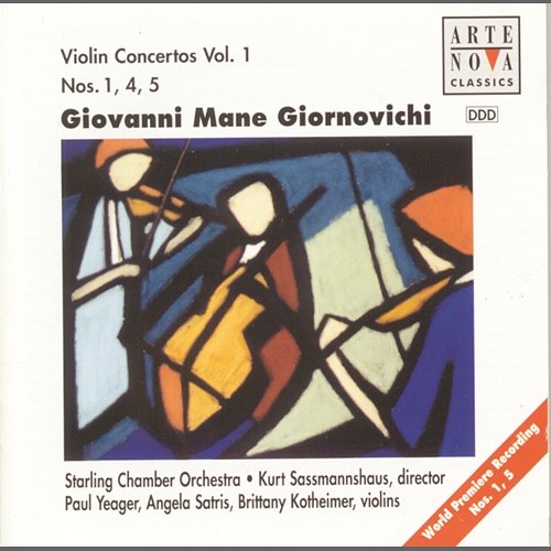 Giornovichi: Violin Ctos 1/4/5 K. Sassmannshaus