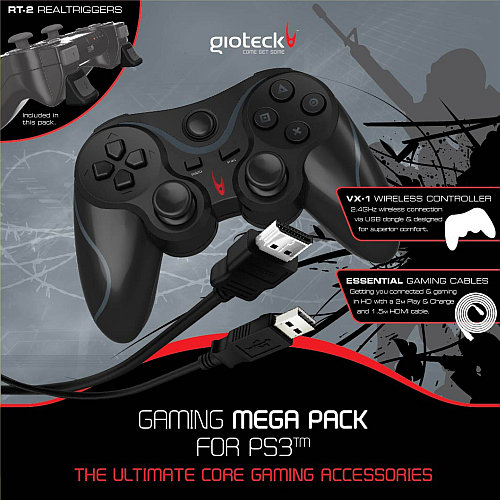 Gioteck Mega Pack PS3 Gioteck