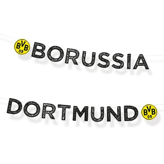 Girlanda Baner BVB Borussia Dortmund 180cm AMSCAN