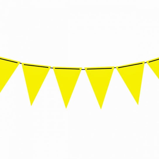 Girlanda Flagi Żółte 3 M Guirca