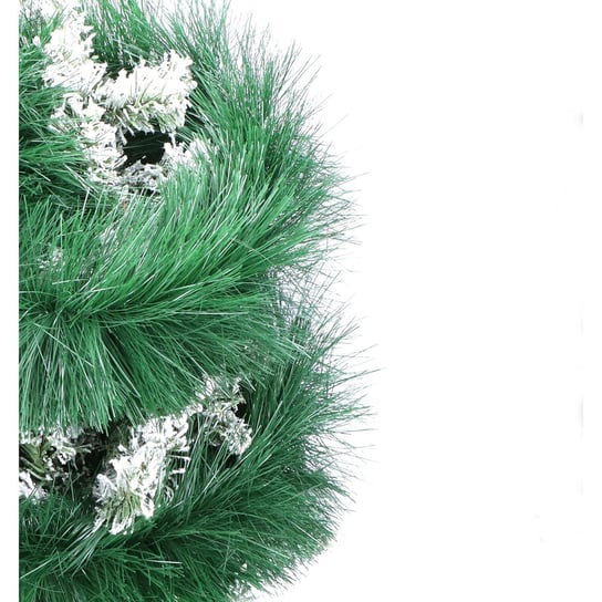Girlanda łańcuch na choinkę 150 mm zielony / białe końcówki 2,8m Inny producent