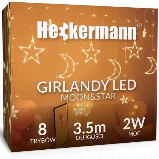 Girlanda Led Heckermann Cl-C7Sl Gwiazdki 3,5M 220V Heckermann