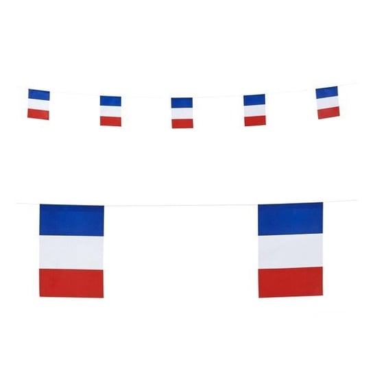 Girlanda Papierowa Flaga Francji Widmann