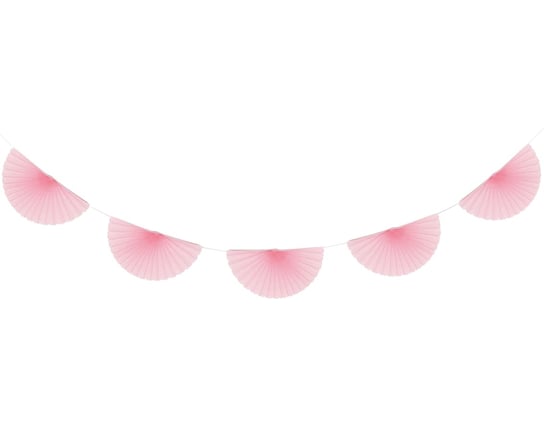 Girlanda PBeauty&Charm Wachlarze, różowa, 300 cm GoDan