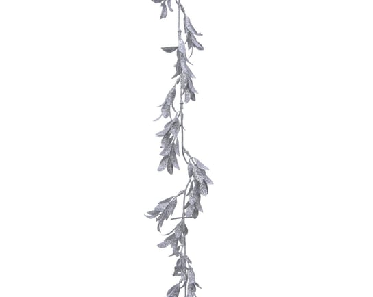 Girlanda plastikowa liście brokatowe ozdobne x1 Kaemingk B.V.