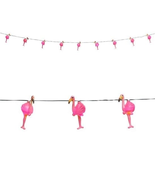 Girlanda Świecąca Z Flamingami 2,5M Widmann
