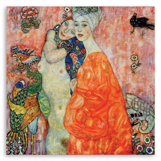 Girlfriends - Gustav Klimt 50x50 Legendarte