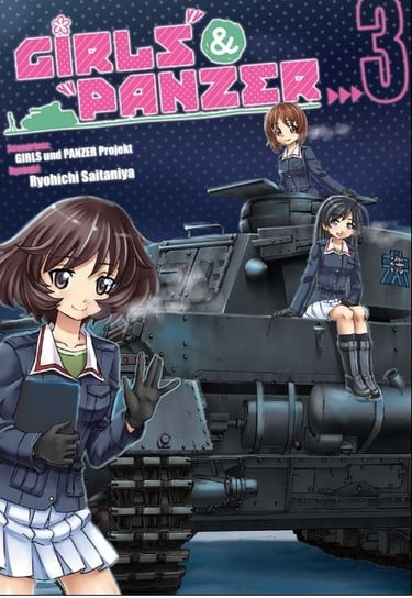Girls und Panzer Tom 3 Saitaniya Ryohichi