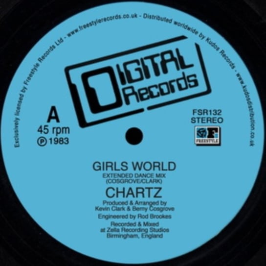 Girls World, płyta winylowa Freestyle Records