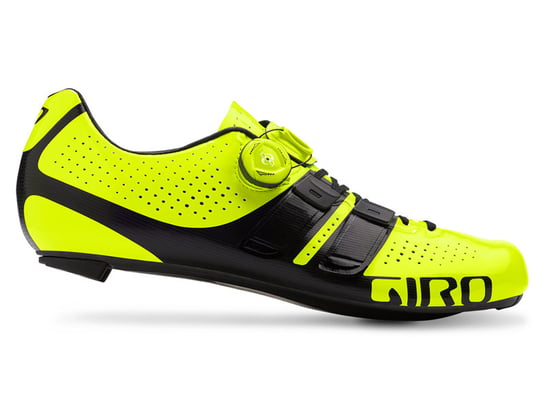 GIRO, Buty rowerowe męskie, FACTOR TECHLACE, żółty, czarny, rozmiar 41 GIRO