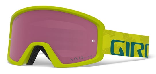 Giro, Gogle, Tazz MTB citron fanatic (Szyba kolorowa Vivid-Carl Zeiss Trail + Szyba Przeźroczysta 99% S0) GIRO
