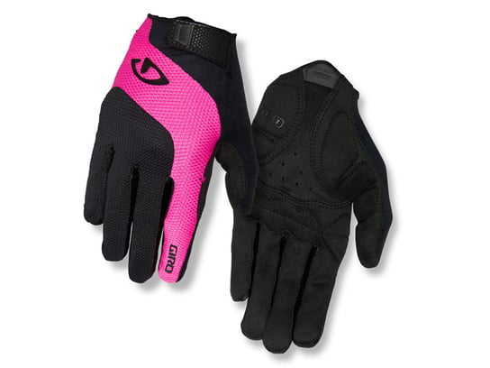 Giro, Rękawiczki kolarskie damskie, Tessa Gel LF black bright pink, różowy, rozmiar M GIRO