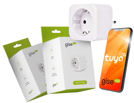 GISE Smart Inteligentne gniazdko z precyzyjnym pomiarem energii i napięcia Inna marka
