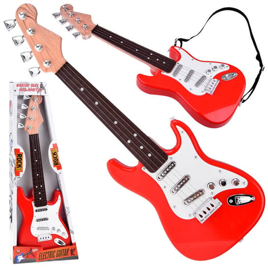 Gitara elektryczna dla dziecka gitarka rockowe brzmienie IN0164 Inna marka