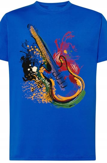 Gitara Elektryczna Męski T-Shirt Modny Rozm.XS Inna marka