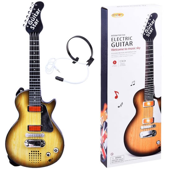 Gitara elektryczna + słuchawki z mikrofonem IN0139 Inna producent