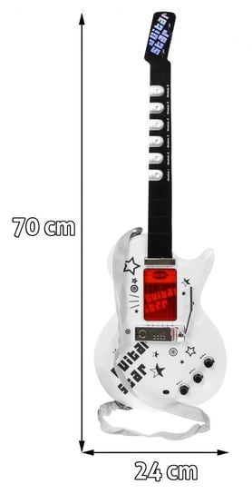 GITARA ELEKTRYCZNA Z AKCESORIAMI Inny producent