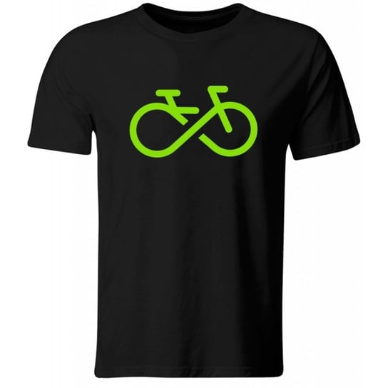 GiTees, Koszulka Bike Forever. Koszulka na Prezent dla Rowerzysty, rozmiar L GiTees