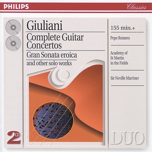 Giuliani: Introduction, Theme with Variations and Polonaise in A, Op.65 - Polonaise Sir Neville Marriner, Academy of St Martin in the Fields