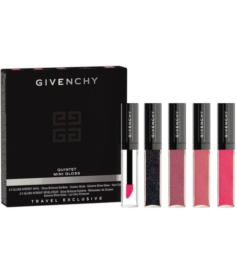 Givenchy, Quintet Mini Gloss, Zestaw mini błyszczyków, 5x3,5 ml Givenchy