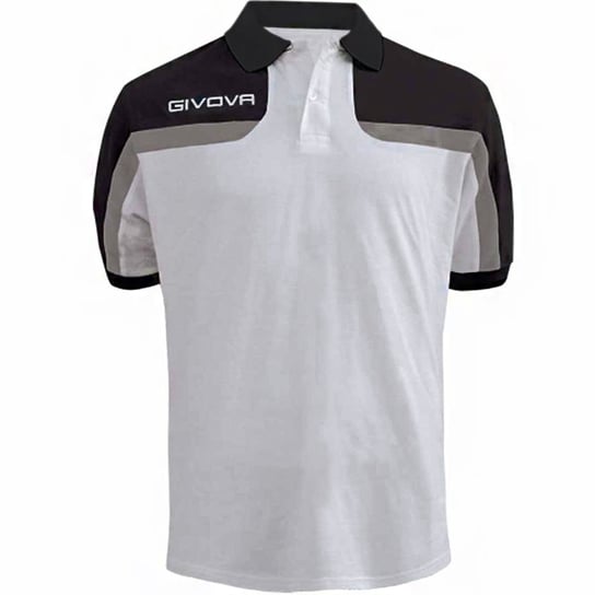 Givova, Koszulka dziecięca, Polo Spring MA018 0310, biały, rozmiar XS Givova