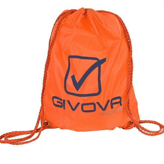 Givova, Worek na buty, Sacchetto, pomarańczowy, 43x31.5 cm Givova