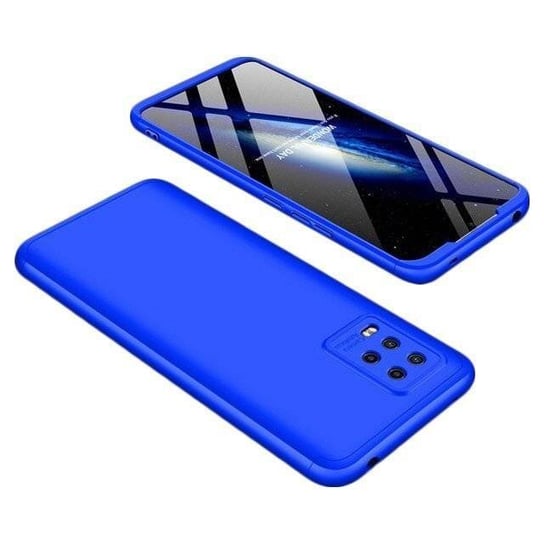 GKK 360 Protection Case etui na całą obudowę przód + tył Xiaomi Mi 10 Lite niebieski GKK