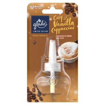Glade® Electric Scented Oil - Cozy Vanilla Cappuccino, Zapas 20Ml Glade