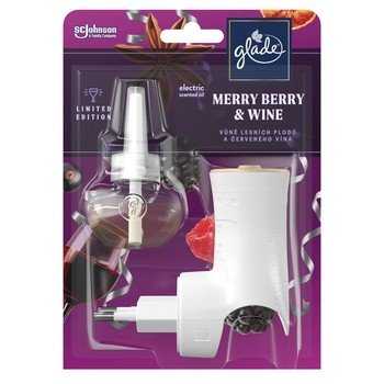 Glade® electric scented oil - Merry Berry & Wine, elektryczny odświeżacz powietrza Inny producent