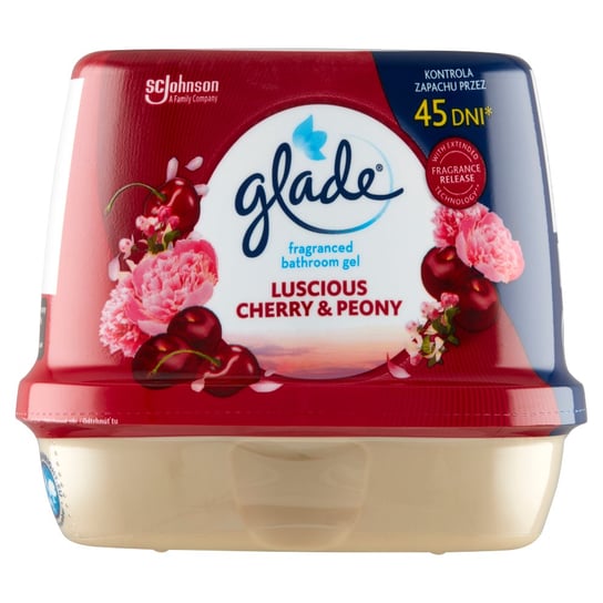 Glade Luscious Cherry & Peony Zapachowy Żel Do Łazienki 180 G Glade