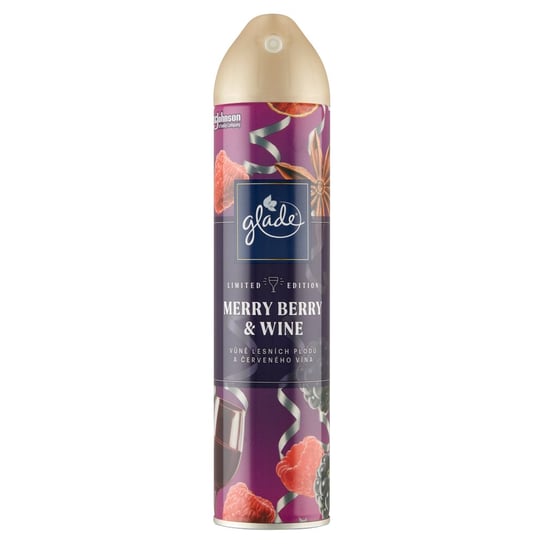 Glade® Merry Berry & Wine - odświeżacz powietrza w aerozolu 300ml Inny producent