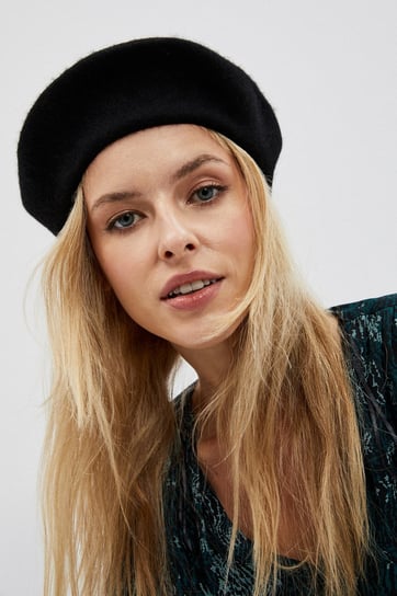 Gładki beret Moodo
