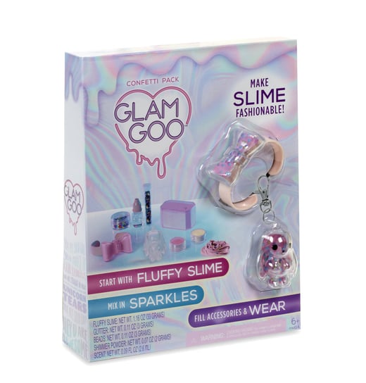 Glam Goo, zestaw kreatywny Theme Pk-Confetti Pack Glam Goo