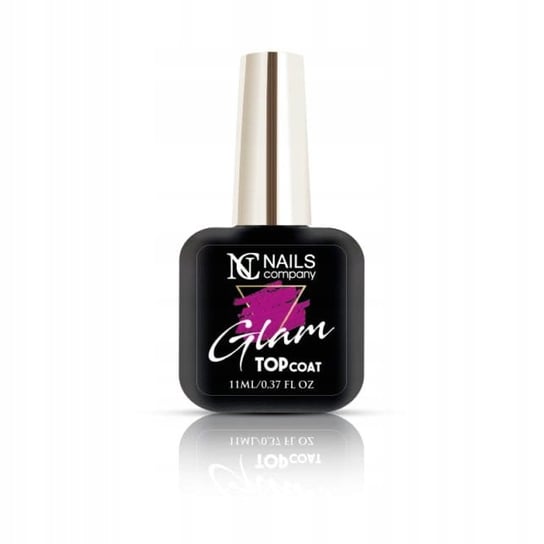 Glam Top Coat Pink, 11ml NAILS COMPANY