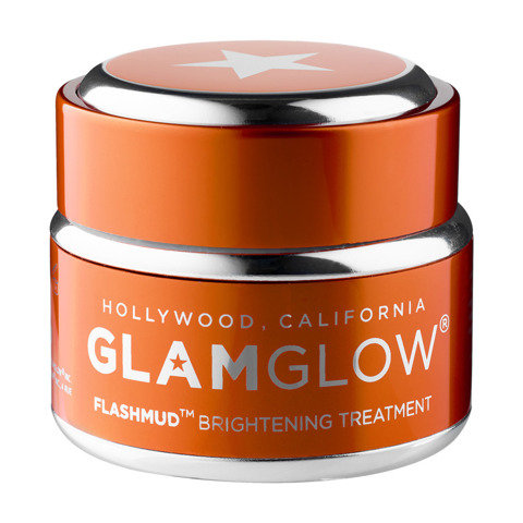 GlamGlow, Flashmud Brightening Treatment, rozświetlająca maseczka do twarzy, 15 g Glamglow