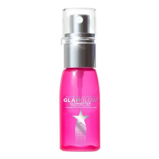 GlamGlow, Glowsetter Makeup Setting Spray, nawilżająca mgiełka do utrwalenia makijażu, 28 ml Glamglow