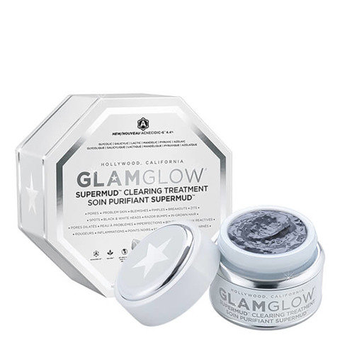 GlamGlow, Supermud Clearing Treatment, oczyszczająca maseczka do twarzy, 50 g Glamglow