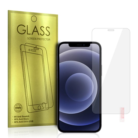 Glass Gold Hartowane szkło do IPHONE 12 MINI Inna marka