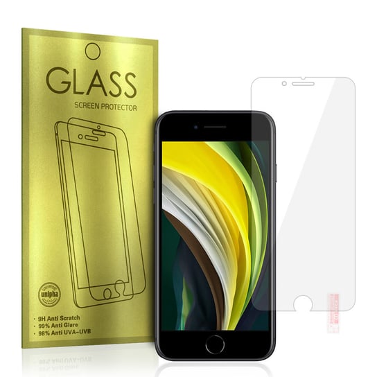 Glass Gold Hartowane szkło do IPHONE SE 2020/SE 2022 Inna marka