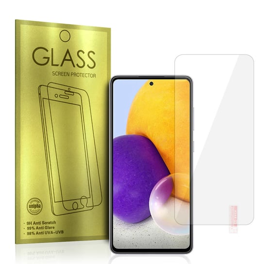 Glass Gold Hartowane szkło do SAMSUNG GALAXY A72 4G/5G Inna marka