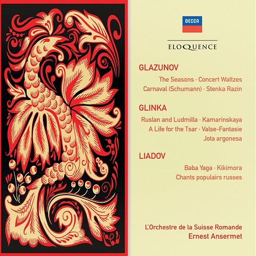 Glazunov: The Seasons; Concert Waltzes; Schumann: Carnaval Orchestre de la Suisse Romande, Ernest Ansermet