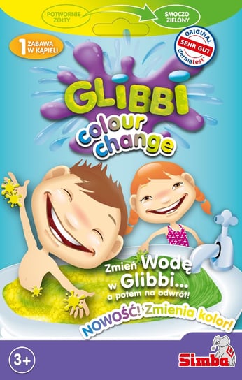 Glibbi, masa żelkowa Color Change Simba