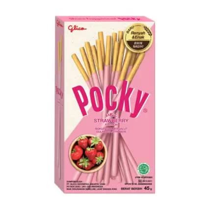 Glico Pocky Strawberry 45g Glico