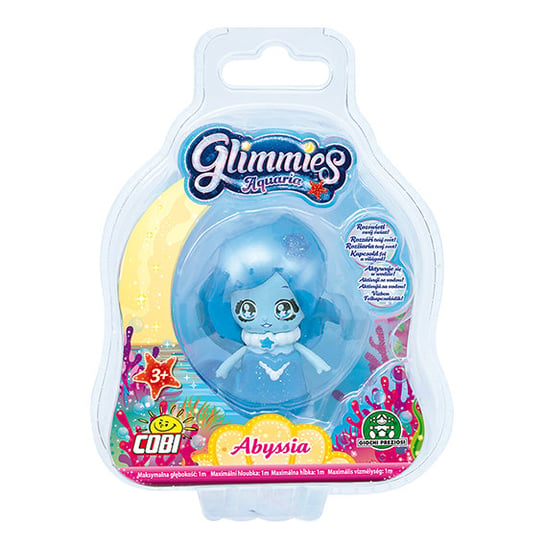 Glimmies, Aquaria, figurka Niebieski Abysia Glimmies